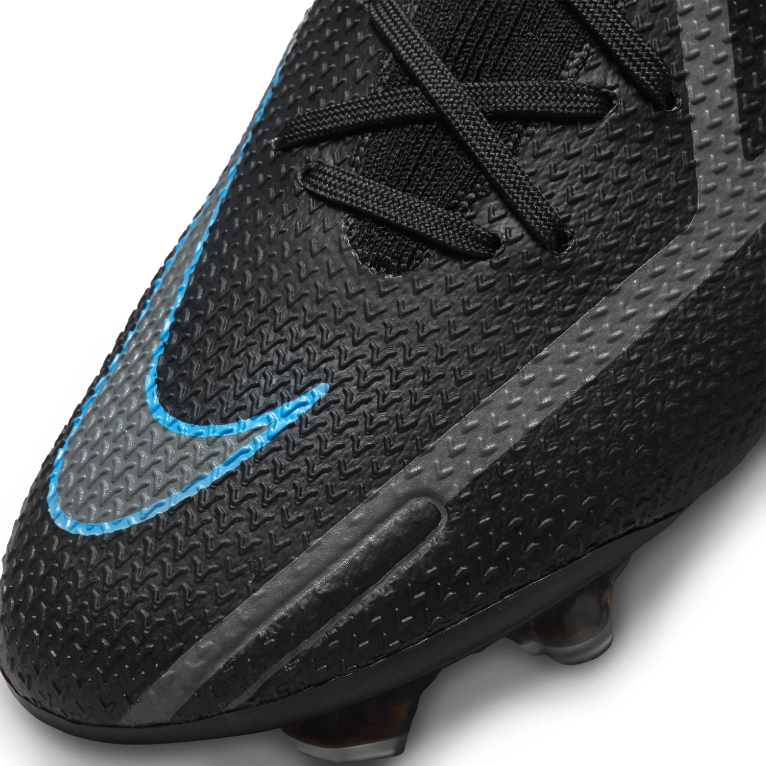 Nike Unisex Phantom GT2 Elite FG Soccer Shoe - Black/Black/Iron Grey 10 Nike Unisex Phantom GT2 Elite FG Soccer Shoe - Black/Black/Iron Grey - Image 8