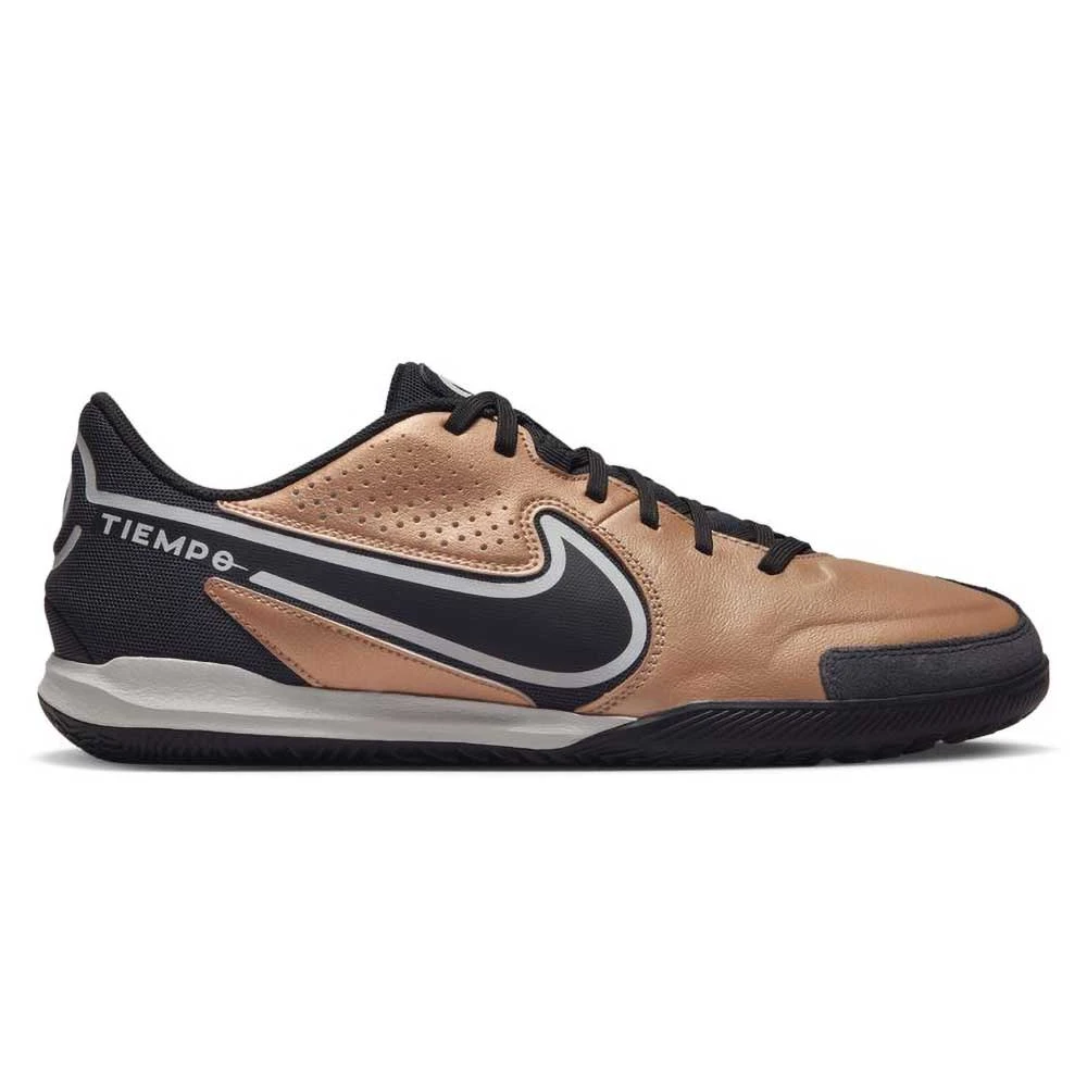 Unisex Nike Tiempo Legend 9 Academy IC/Court Soccer Shoe - Metallic Copper/White 3 Unisex Nike Tiempo Legend 9 Academy IC/Court Soccer Shoe - Metallic Copper/White