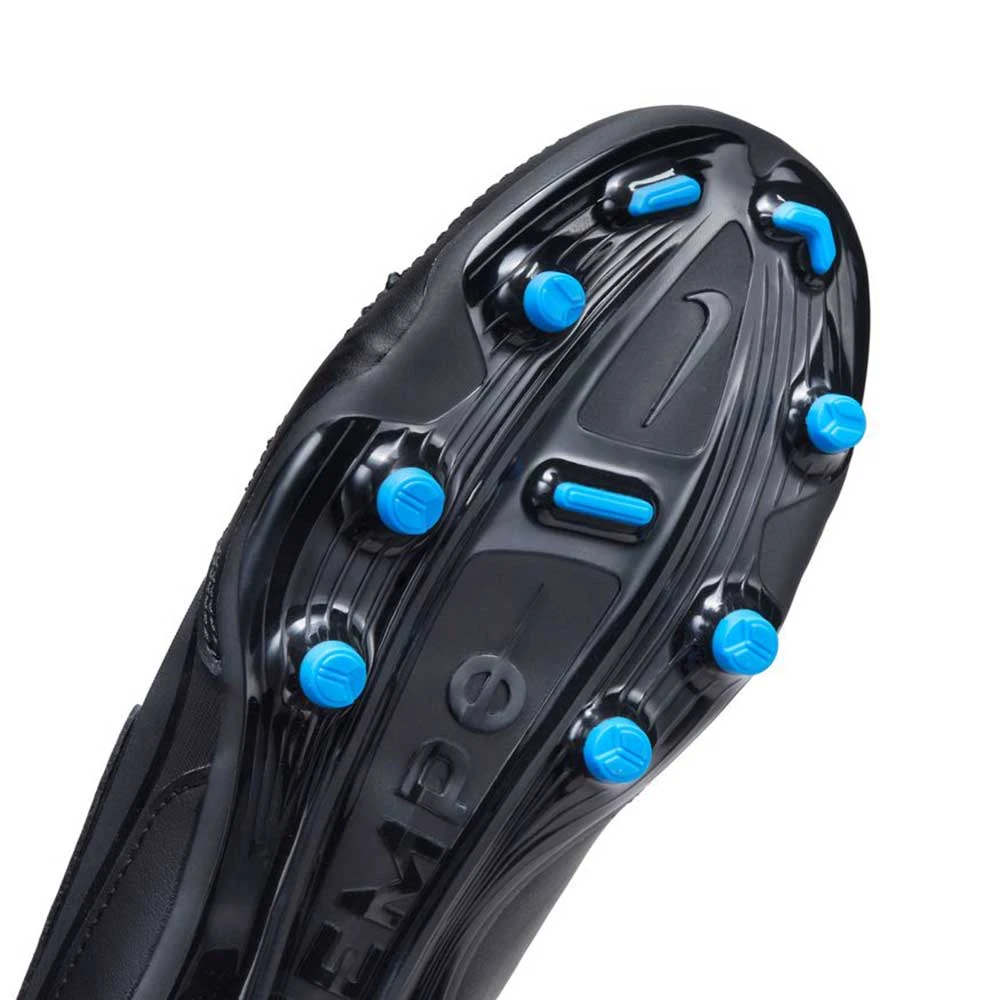 Youth Nike Jr. Tiempo Legend 9 Club MG Soccer Shoe -Black/White 10 Youth Nike Jr. Tiempo Legend 9 Club MG Soccer Shoe -Black/White - Image 8