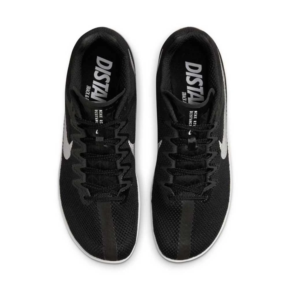 Unisex Nike Zoom Rival Track And Field Distance Spikes - Black/Metallic Silver/Lt Smoke - Regular (D) 4 Unisex Nike Zoom Rival Track And Field Distance Spikes - Black/Metallic Silver/Lt Smoke - Regular (D) - Image 2