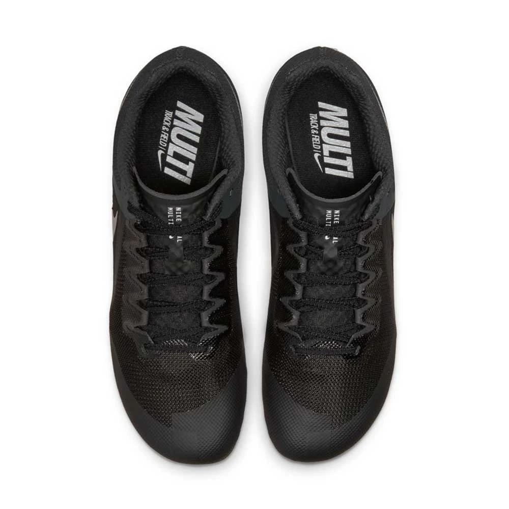 Unisex Nike Zoom Rival Multi Track Spike - Black/Metallic Silver/Lt Smoke Grey - Regular (D) 9 Unisex Nike Zoom Rival Multi Track Spike - Black/Metallic Silver/Lt Smoke Grey - Regular (D) - Image 7