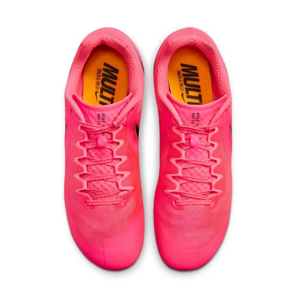 Unisex Nike Zoom Rival Multi Track Spike - Hyper Pink/Black/Laser Orange - Regular (D) 7 Unisex Nike Zoom Rival Multi Track Spike - Hyper Pink/Black/Laser Orange - Regular (D) - Image 5