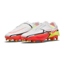 Nike Unisex Phantom GT2 Academy Flyease FG/MG Soccer Shoe - White/Bright Crimson/Volt 16 Nike Unisex Phantom GT2 Academy Flyease FG/MG Soccer Shoe - White/Bright Crimson/Volt -Sports Shoe Store DH9638 167 PHCFH001 2000