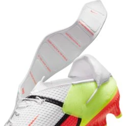 Nike Unisex Phantom GT2 Academy Flyease FG/MG Soccer Shoe - White/Bright Crimson/Volt 21 Nike Unisex Phantom GT2 Academy Flyease FG/MG Soccer Shoe - White/Bright Crimson/Volt -Sports Shoe Store DH9638 167 PHSYD004 2000