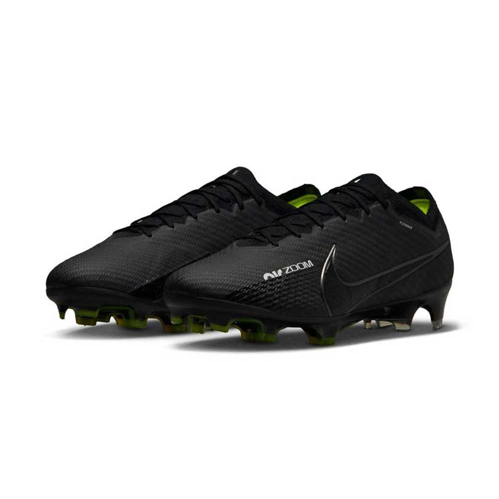 Unisex Nike Zoom Vapor 15 Elite FG Soccer Shoe - Black/Dk Smoke/Summit White 5 Unisex Nike Zoom Vapor 15 Elite FG Soccer Shoe - Black/Dk Smoke/Summit White - Image 3