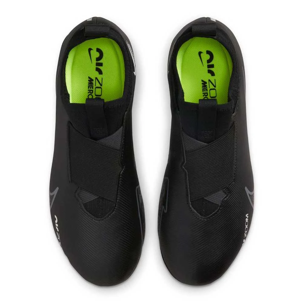 Nike Youth JR Vapor 15 Academy FG/MG Soccer Shoe - Black/Dark Smoke 7 Nike Youth JR Vapor 15 Academy FG/MG Soccer Shoe - Black/Dark Smoke - Image 5