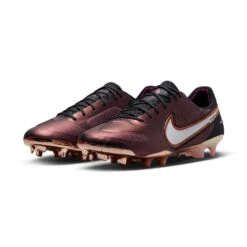 Nike Unisex Legend 9 Elite FG Soccer Cleats - Space Purple/White - Regular (D) -Sports Shoe Store DR5976 510 PHCFH001 2000