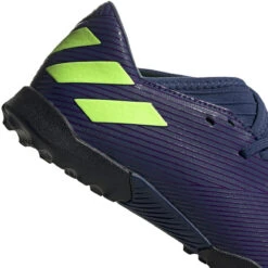 ADIDAS JR Nemeziz Messi Tango 19.3 TF Soccer Shoe - Tech Indigo/Signal Green/Glory Purple -Sports Shoe Store EF1811 04