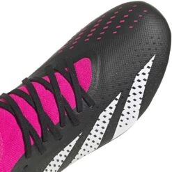 ADIDAS Unisex Predator Accuracy .3 FG Soccer Shoe - Core Black/Ftwr White/Team Shock Pink 2 - Regular (D) 13 ADIDAS Unisex Predator Accuracy .3 FG Soccer Shoe - Core Black/Ftwr White/Team Shock Pink 2 - Regular (D) -Sports Shoe Store GW4589 03