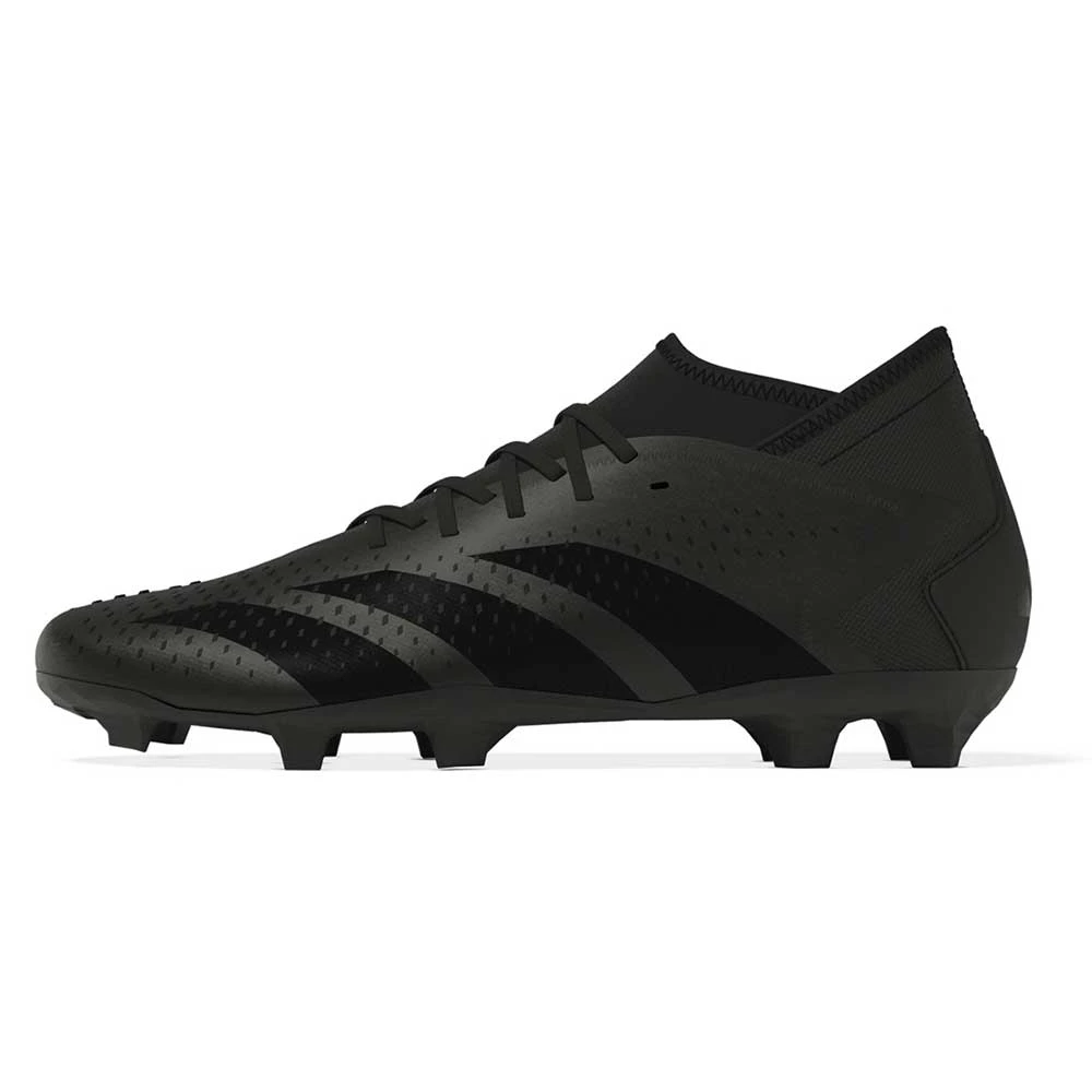 ADIDAS Unisex Predator Accuracy .3 FG Soccer Shoe - Black/White - Regular (D) 4 ADIDAS Unisex Predator Accuracy .3 FG Soccer Shoe - Black/White - Regular (D) - Image 2