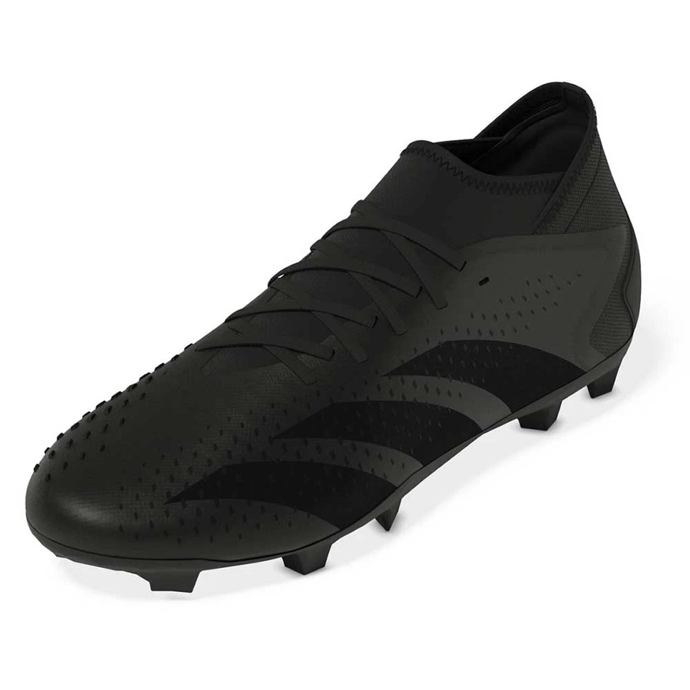 ADIDAS Unisex Predator Accuracy .3 FG Soccer Shoe - Black/White - Regular (D) 5 ADIDAS Unisex Predator Accuracy .3 FG Soccer Shoe - Black/White - Regular (D) - Image 3