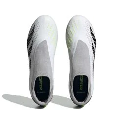 ADIDAS Unisex Predator Accuracy .3 Laceless FG - Cloud White/ Core Black / Lucid Lemon- Regular (D) 12 ADIDAS Unisex Predator Accuracy .3 Laceless FG - Cloud White/ Core Black / Lucid Lemon- Regular (D) -Sports Shoe Store GZ0021 02 standard