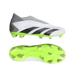 ADIDAS Unisex Predator Accuracy .3 Laceless FG - Cloud White/ Core Black / Lucid Lemon- Regular (D) 15 ADIDAS Unisex Predator Accuracy .3 Laceless FG - Cloud White/ Core Black / Lucid Lemon- Regular (D) -Sports Shoe Store GZ0021 22 model
