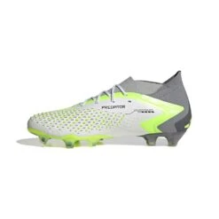Unisex Adidas Predator Accuracy.1 FG Soccer Shoes - Ftwwht,Cblack,Luclem - Regular (D) 12 Unisex Adidas Predator Accuracy.1 FG Soccer Shoes - Ftwwht,Cblack,Luclem - Regular (D) -Sports Shoe Store GZ0035 4 FOOTWEAR Photography Side Medial Center View white 78468