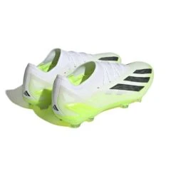 Unisex Adidas X CRAZYFAST.1 FG Soccer Shoe - Cloud White/ Core Black/ Lucid Lemon - Regular (D) 11 Unisex Adidas X CRAZYFAST.1 FG Soccer Shoe - Cloud White/ Core Black/ Lucid Lemon - Regular (D) -Sports Shoe Store HQ4516 6 FOOTWEAR Photography BackLateralTopView white 1024x1024 d1dc7eab e531 4b4e b570 7b57adc0b099