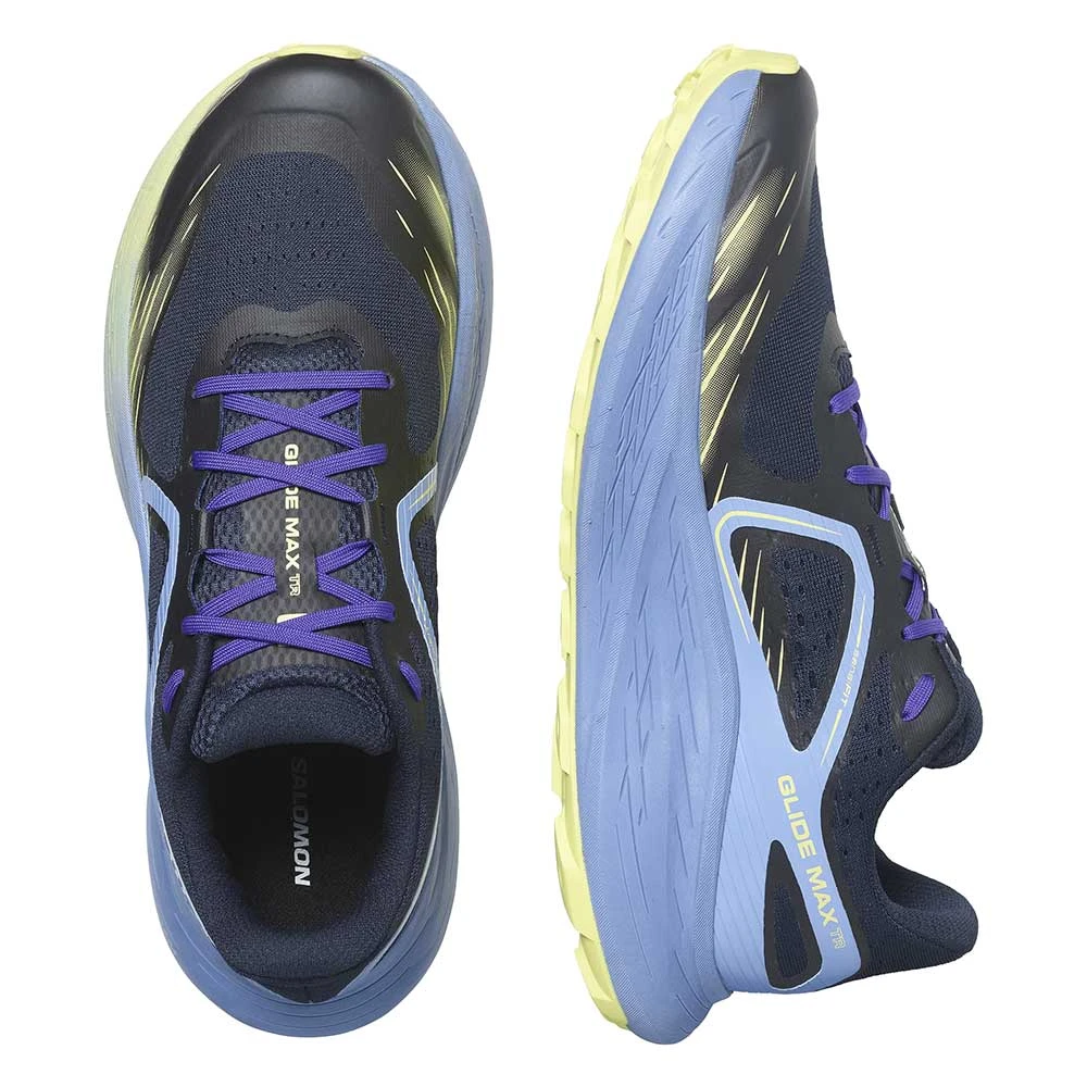 Salomon Men's Glide Max TR Trail Running Shoe - Granada Sky/Dark Sapphire/Sunny Lime - Regular (D) 6 Salomon Men's Glide Max TR Trail Running Shoe - Granada Sky/Dark Sapphire/Sunny Lime - Regular (D) - Image 4
