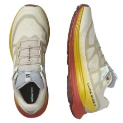 Salomon Men's Ultra Glide 2 Trail Running Shoe - Rainy Day/Freesia/Hot Sauce - Regular (D) 12 Salomon Men's Ultra Glide 2 Trail Running Shoe - Rainy Day/Freesia/Hot Sauce - Regular (D) -Sports Shoe Store L47212200 10 GHO ULTRA GLIDE 2Rainy Day Freesia Hot Sauce