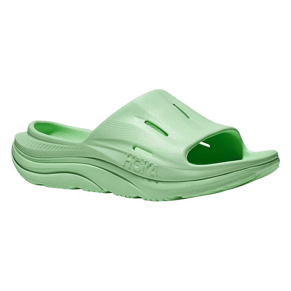 Hoka Unisex Ora Recovery Slide 3 - Lime Glow/Lime Glow - Regular (D) 4 Hoka Unisex Ora Recovery Slide 3 - Lime Glow/Lime Glow - Regular (D) - Image 2