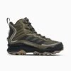 Merrell Men's Moab Speed Thermo Mid Waterproof Hiking Boot - Olive - Regular (D) 2 Merrell Men's Moab Speed Thermo Mid Waterproof Hiking Boot - Olive - Regular (D) -Sports Shoe Store MRLM J066915 021621 S21 001 1
