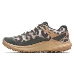 Merrell Women's Antora 3 Trail Running Shoe - Sepia Leopard - Regular (B) -Sports Shoe Store MRLW J067552 020722 S23 180