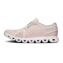 On Running Women's Cloud 5 Running Shoe - Shell/White - Regular (B) -Sports Shoe Store Medium PNG 59.98153 cloud 5 fw23 shell white w g4