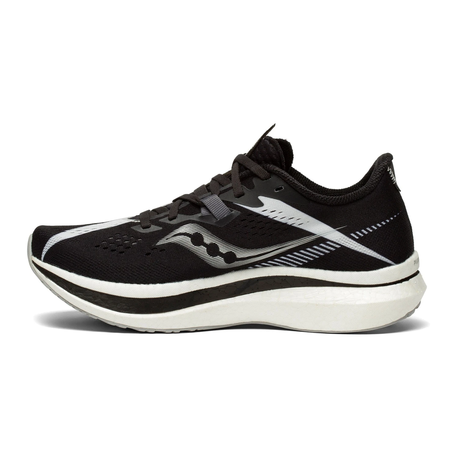 Saucony Women's Endorphin Pro 2 Racing Shoe - Black/White - Regular (B) 4 Saucony Women's Endorphin Pro 2 Racing Shoe - Black/White - Regular (B) - Image 2