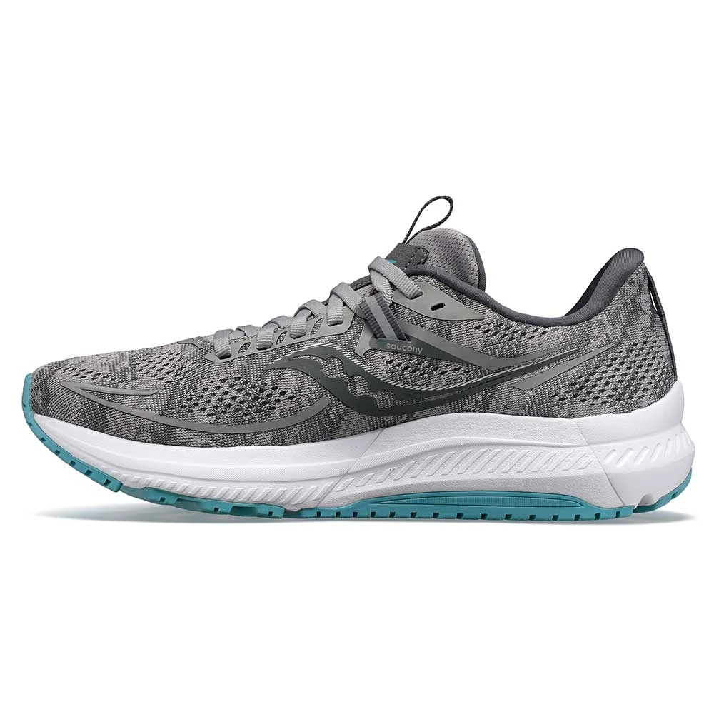Saucony Women's Omni 21 Running Shoe- Alloy/Rainfall- Regular (B) 5 Saucony Women's Omni 21 Running Shoe- Alloy/Rainfall- Regular (B) - Image 3