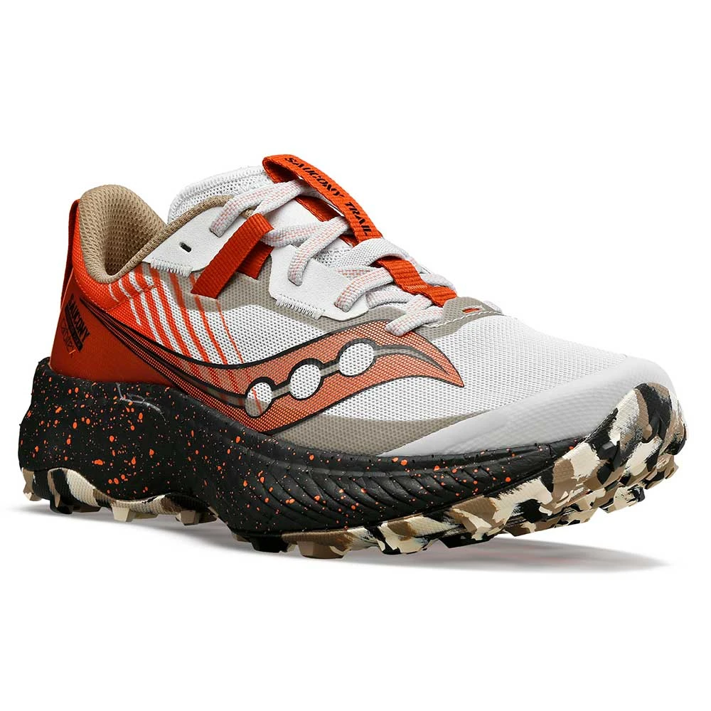 Saucony Women's Endorphin Edge Trail Shoe- Fog/Zenith 4 Saucony Women's Endorphin Edge Trail Shoe- Fog/Zenith - Image 2