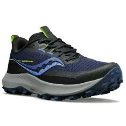 Saucony Women's Peregrine 13 Trail Running Shoe - Night/Fossil - Regular (B) 10 Saucony Women's Peregrine 13 Trail Running Shoe - Night/Fossil - Regular (B) -Sports Shoe Store S10838 15 5