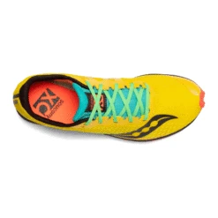 Saucony Women's Kilkenny XC8 Spike - Yellow Mutant- Regular (B) -Sports Shoe Store S19068 10 3