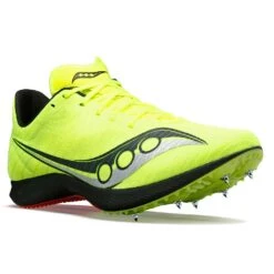 Saucony Women's Velocity MP Track Spike - Citron/Black - Regular (B) 11 Saucony Women's Velocity MP Track Spike - Citron/Black - Regular (B) -Sports Shoe Store S19099 05 5