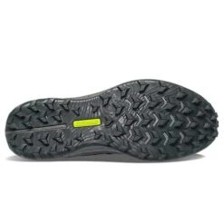 Saucony Men's Peregrine 12 Trail Running Shoe - Black/Charcoal - Regular (D) -Sports Shoe Store S20737 05 4