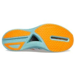 Saucony Men's Endorphin Pro 3 Racing Shoe- Fog/ViZiOrange- Regular (D) 11 Saucony Men's Endorphin Pro 3 Racing Shoe- Fog/ViZiOrange- Regular (D) -Sports Shoe Store S20755 25 4