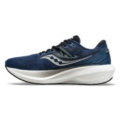 Saucony Men's Triumph 20 Running Shoe - Twilight/Rain - Wide (2E) 9 Saucony Men's Triumph 20 Running Shoe - Twilight/Rain - Wide (2E) -Sports Shoe Store S20760 21 2