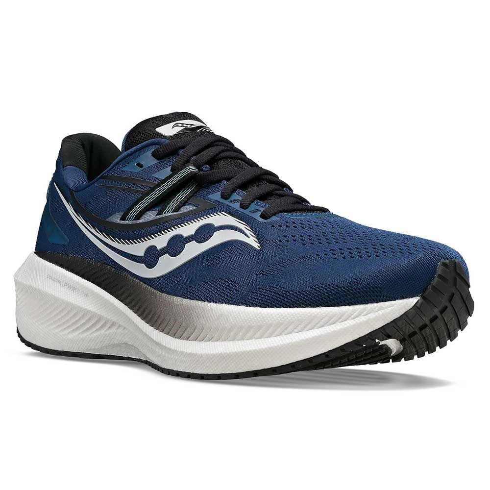 Saucony Men's Triumph 20 Running Shoe - Twilight/Rain - Wide (2E) 4 Saucony Men's Triumph 20 Running Shoe - Twilight/Rain - Wide (2E) - Image 2