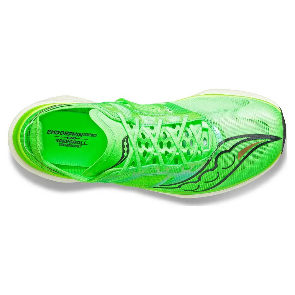 Saucony Men's Endorphin Elite Running Shoe- Slime- Regular (D) 6 Saucony Men's Endorphin Elite Running Shoe- Slime- Regular (D) - Image 4