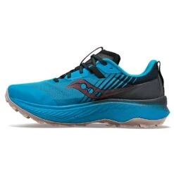 Saucony Men's Endorphin Edge Trail Shoe- Ocean/Black- Regular (D) 9 Saucony Men's Endorphin Edge Trail Shoe- Ocean/Black- Regular (D) -Sports Shoe Store S20773 31 2