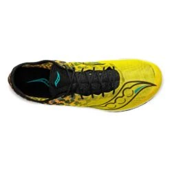 Saucony Men's Endorphin Cheetah Track Spike - Black/ViZi - Regular (D) 10 Saucony Men's Endorphin Cheetah Track Spike - Black/ViZi - Regular (D) -Sports Shoe Store S29095 85 3