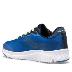 Saucony Youth Ride 14 Running Shoe - Blue 9 Saucony Youth Ride 14 Running Shoe - Blue -Sports Shoe Store SAUK SK265073 Ride14 100820 AW21 02