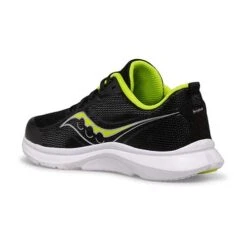Saucony Youth Kinvara 13 Running Shoe - Black/Lime 8 Saucony Youth Kinvara 13 Running Shoe - Black/Lime -Sports Shoe Store SK265520 2 1