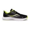 Saucony Youth Kinvara 13 Running Shoe - Black/Lime -Sports Shoe Store SK265520 3 1