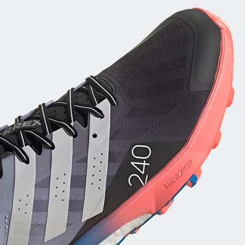 ADIDAS Men's Terrex Speed Ultra Trail Running Shoe - Core Black/Crystal White/Turbo - Regular (D) 12 ADIDAS Men's Terrex Speed Ultra Trail Running Shoe - Core Black/Crystal White/Turbo - Regular (D) - Image 10