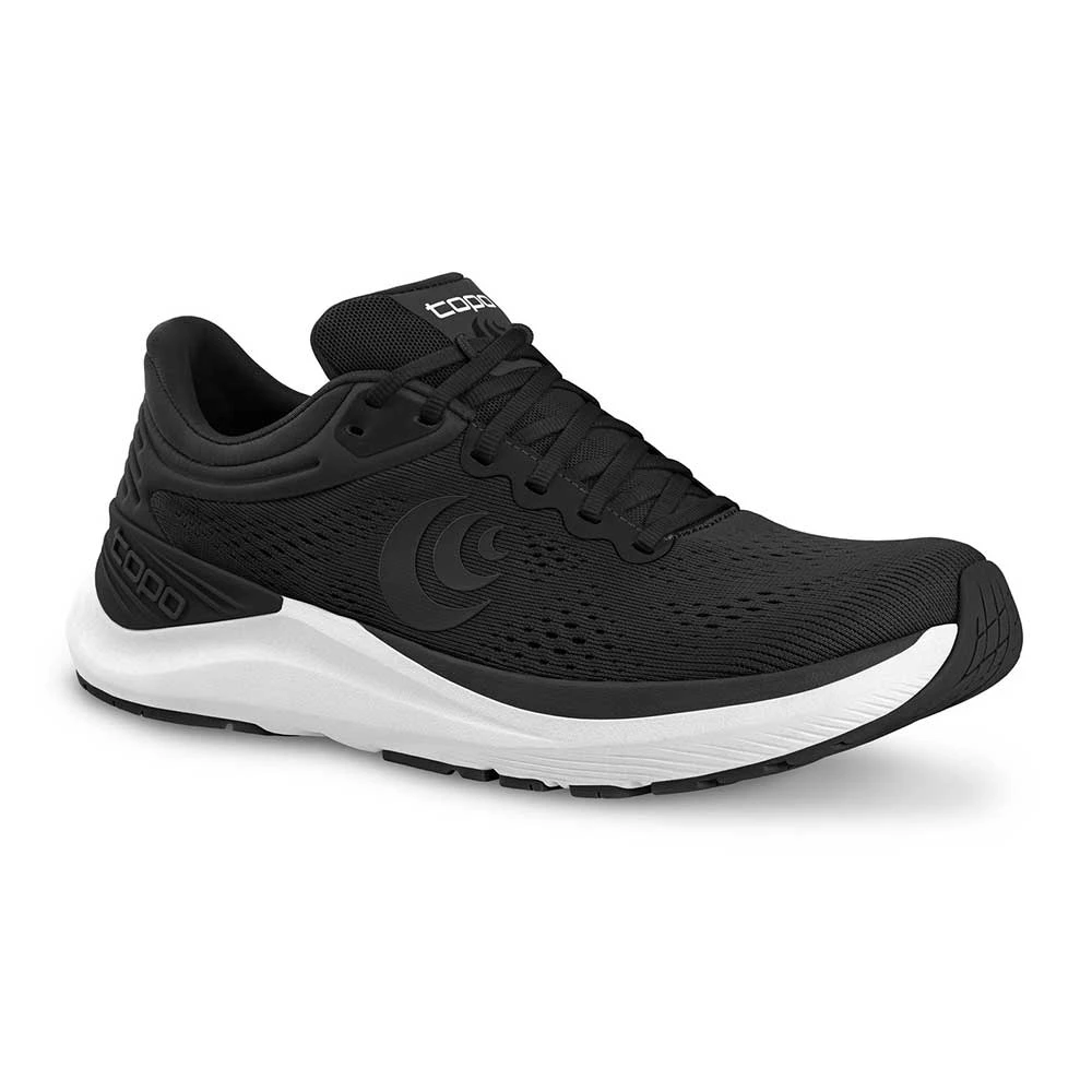 Topo Athletic Women's Ultrafly 4 Running Shoe - Black/White- Regular (B) 4 Topo Athletic Women's Ultrafly 4 Running Shoe - Black/White- Regular (B) - Image 2