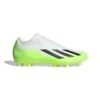 ADIDAS Unisex X Crazyfast .3 Laceless FG Soccer Cleat - Cloud White / Core Black / Lucid Lemon- Regular (D) -Sports Shoe Store X CRAZYFAST.3 LL FG White HQ4515 01 standard hover