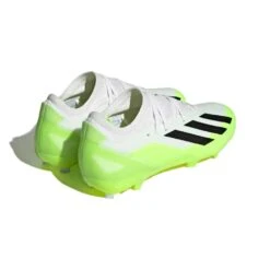 ADIDAS Unisex X Crazyfast .3 FG Cleats- Cloud White / Core Black / Lucid Lemon- Regular (D) 13 ADIDAS Unisex X Crazyfast .3 FG Cleats- Cloud White / Core Black / Lucid Lemon- Regular (D) -Sports Shoe Store X Crazyfast.3 Firm Ground Cleats White HQ4534 05 standard