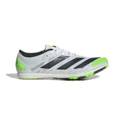 ADIDAS Unisex AdiZERO XC Spikes - Cloud White/Night Metallic/Solar Green - Regular (D)