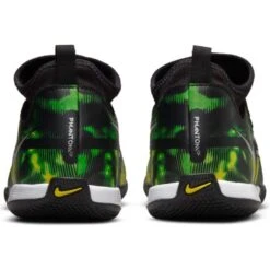 JR Nike Phantom GT2 DF SW IC Soccer Shoe - Black/Mtlc Platinum/Green Strike -Sports Shoe Store dm0740 003 phcbh000