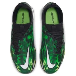 JR Nike Phantom GT2 DF SW IC Soccer Shoe - Black/Mtlc Platinum/Green Strike -Sports Shoe Store dm0740 003 phcth001