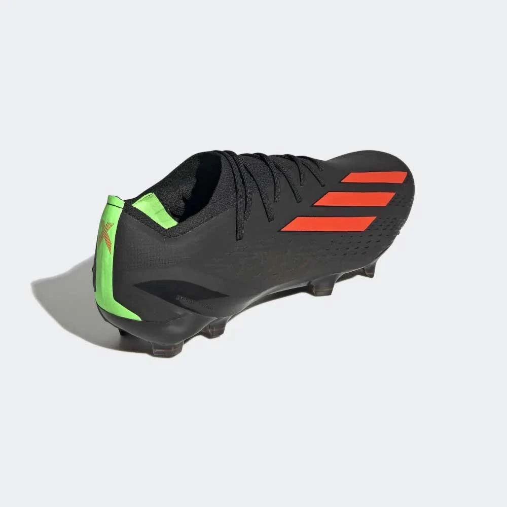 ADIDAS Unisex X SpeedPortal 1 FG Soccer Shoe- Core Black/Solar Red/Solar Green 7 ADIDAS Unisex X SpeedPortal 1 FG Soccer Shoe- Core Black/Solar Red/Solar Green - Image 5