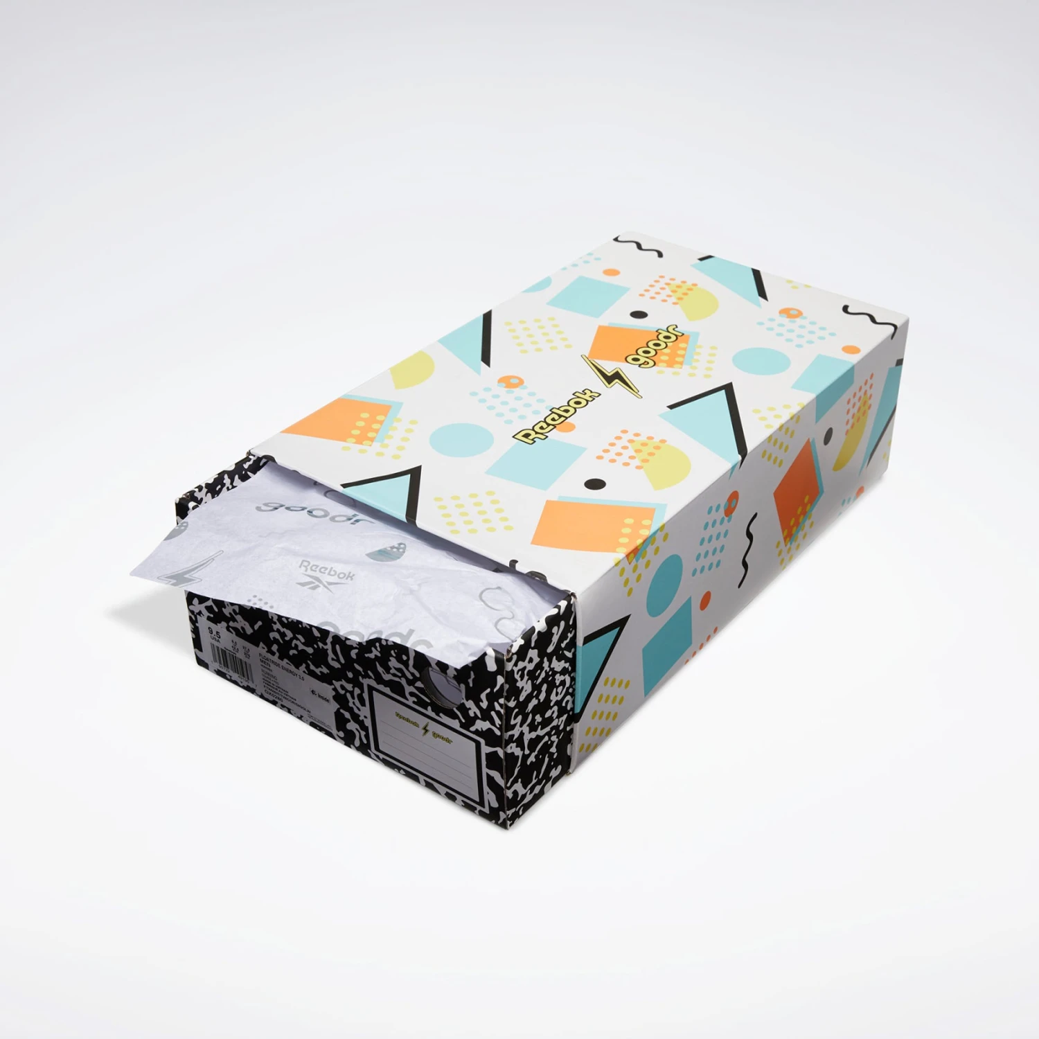 Reebok Men's Goodr Floatride Energy 3.0 Running Shoes - Footwear White/Twisted Coral/Digital Glow- Regular (D) 9 Reebok Men's Goodr Floatride Energy 3.0 Running Shoes - Footwear White/Twisted Coral/Digital Glow- Regular (D) - Image 7